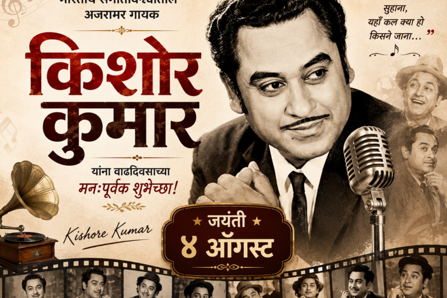 किशोर कुमार : आवाज जी आजही मनावर राज्य करते