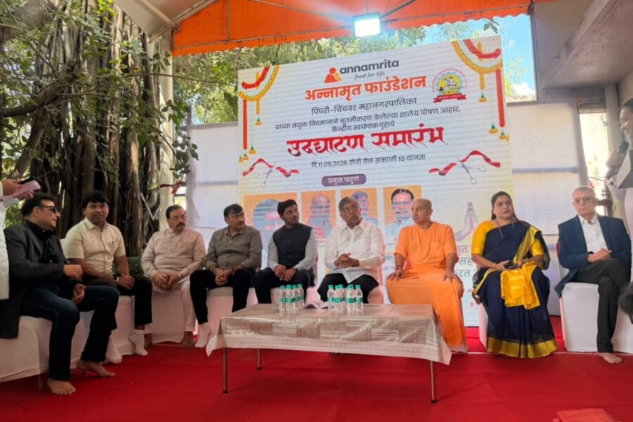 अन्नामृत फाउंडेशनच्या अद्ययावत केंद्रीय स्वयंपाकगृहाचे उद्घाटन