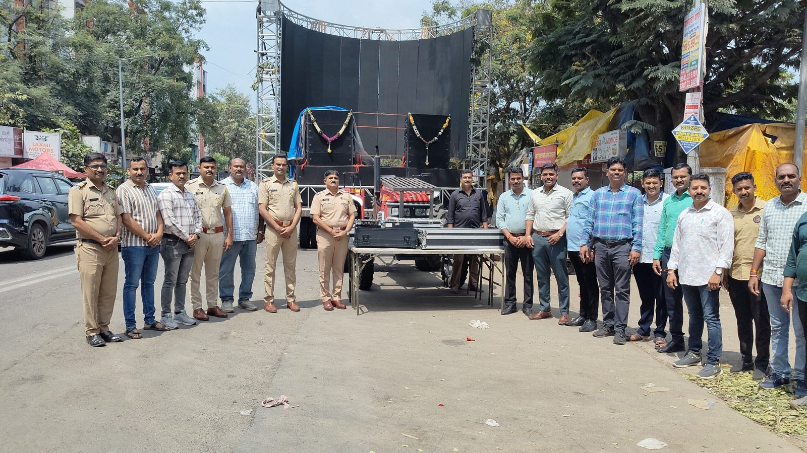 गणेश विसर्जन मिरवणुकदरम्यान गणेश मंडळांवर कारवाई